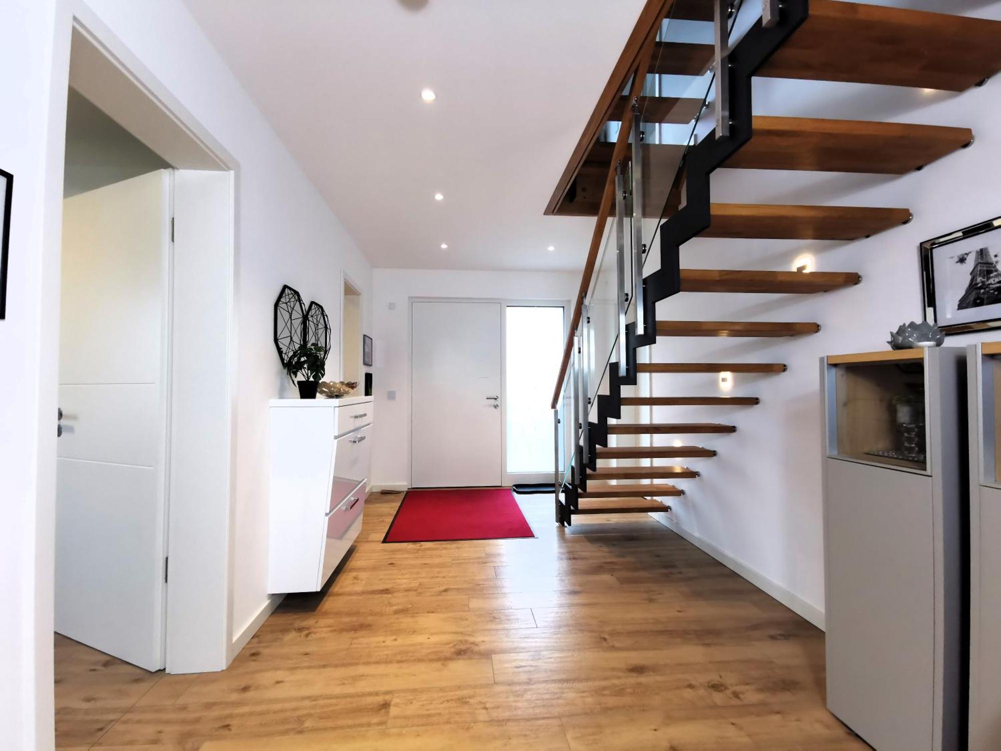 Bohnapartments Luxury Villa Berlin - 210Qm - Wintergarten - Kamin - 4 Kostenlose Parkplaetze - 6 Schlafzimmer - Neubau - Luxusausstattung Birkenwerder Exterior photo